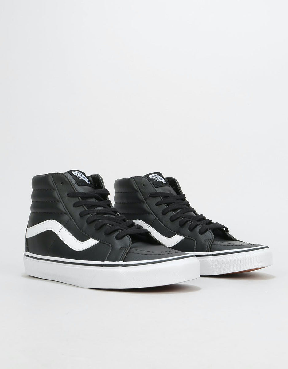 Vans Sk8-Hi Reissue Skate Shoes - (Classic Tumble) Black/True White ...