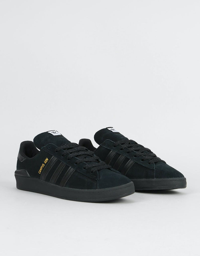 adidas campus black gold