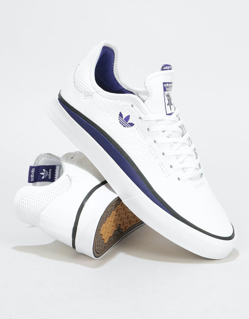 Adidas x Hardies Sabalo Skate Shoes - White/Customized/Core Black ...