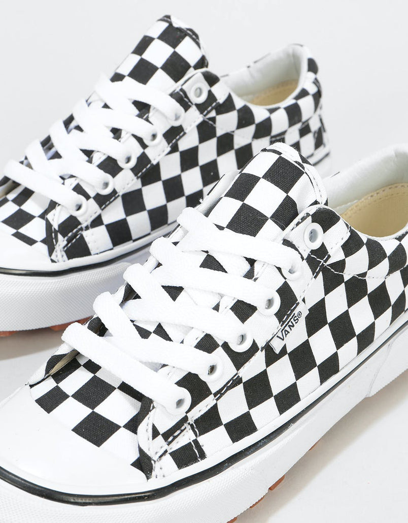 vans style 29 checkerboard & true white womens shoes