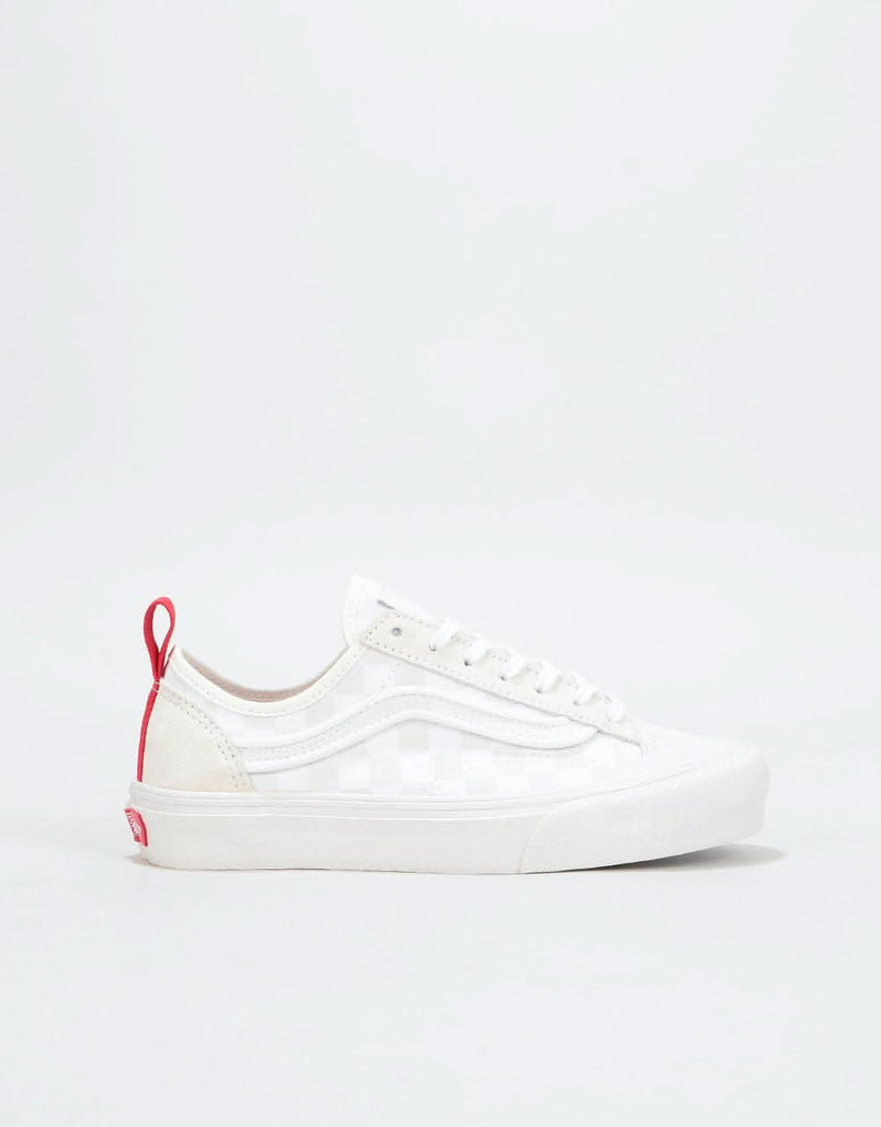 vans leila hurst decon style 36 white trainers