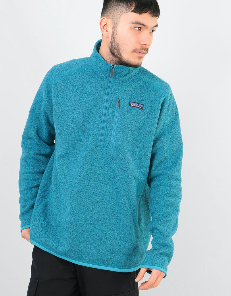 Patagonia Better Sweater® 1/4 Zip - Mako Blue – Route One