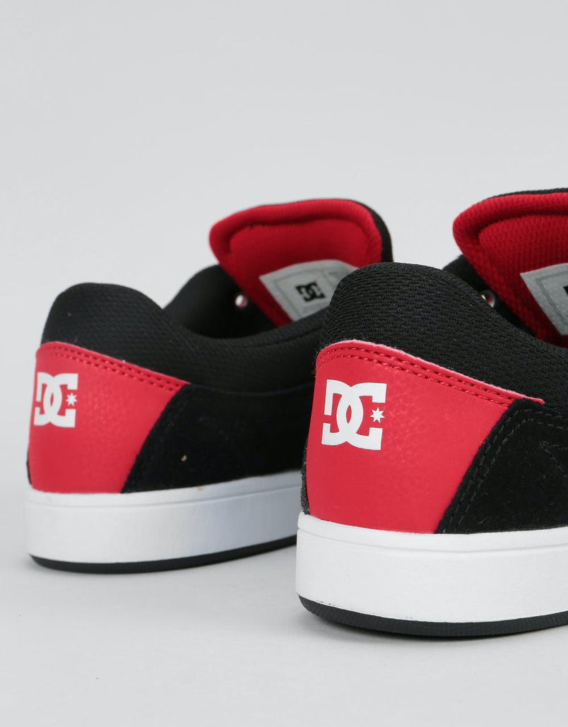 dc red shoes