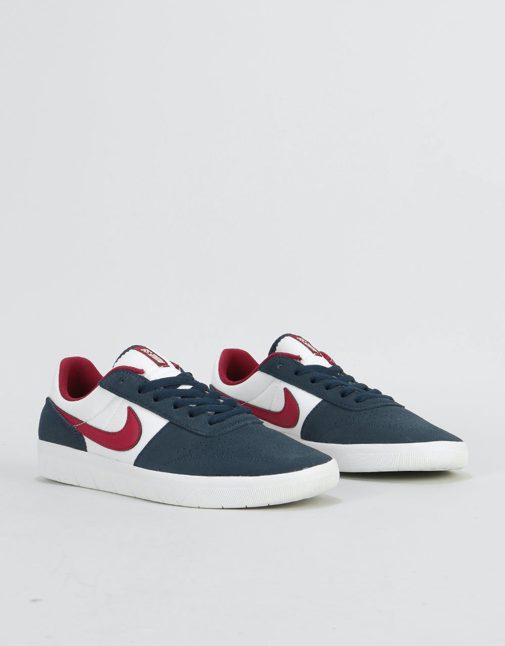 Nike SB Classic Skate Shoes - Obsidian/Team Red-Summit White – Route One