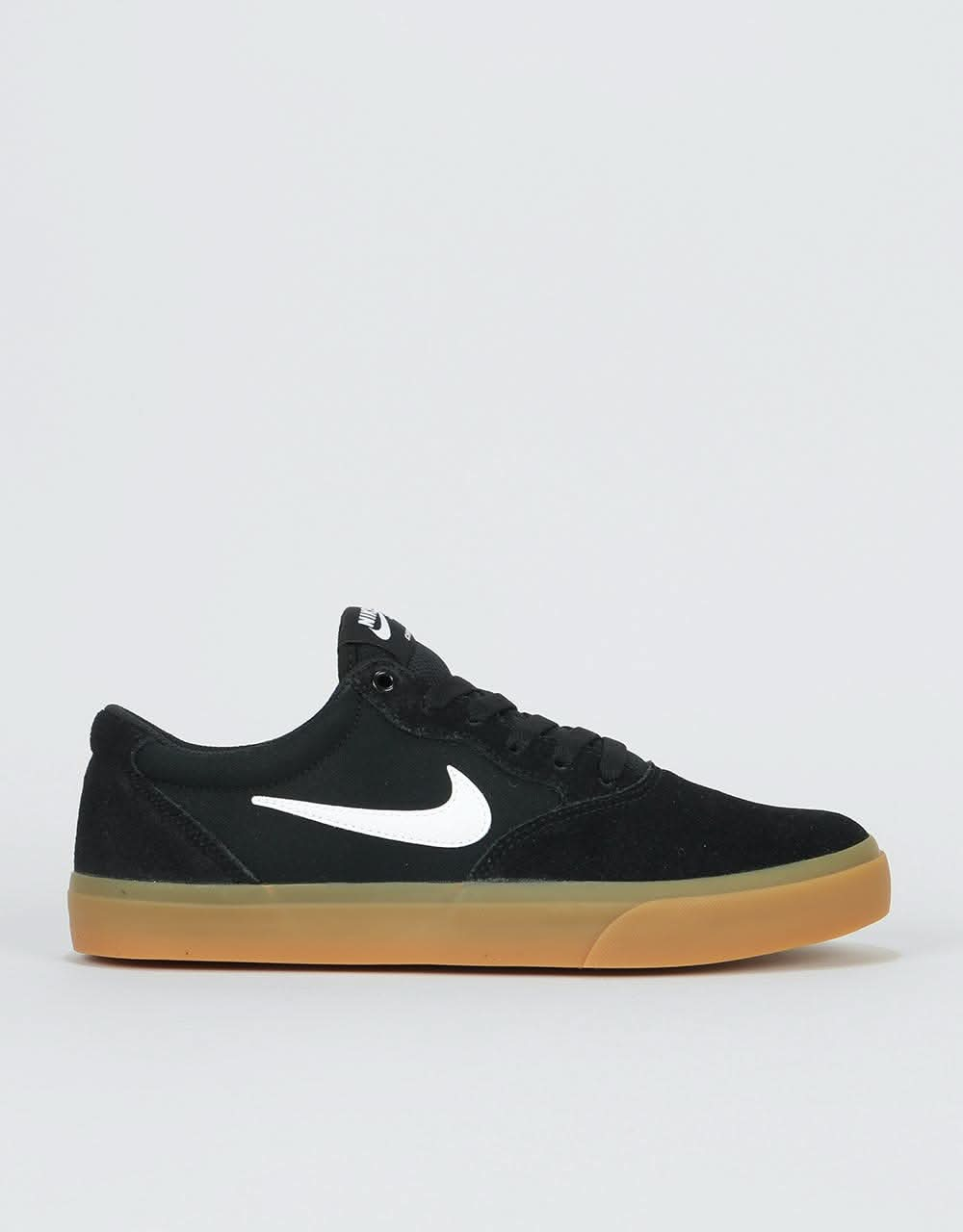 Nike SB Chron SLR Skate Shoes - Black 