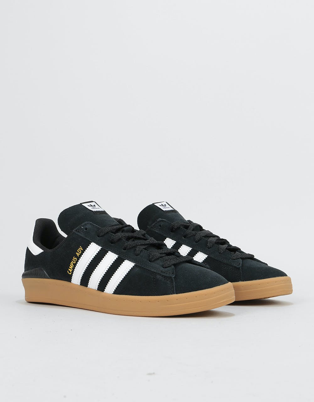 adidas campus adv black gum