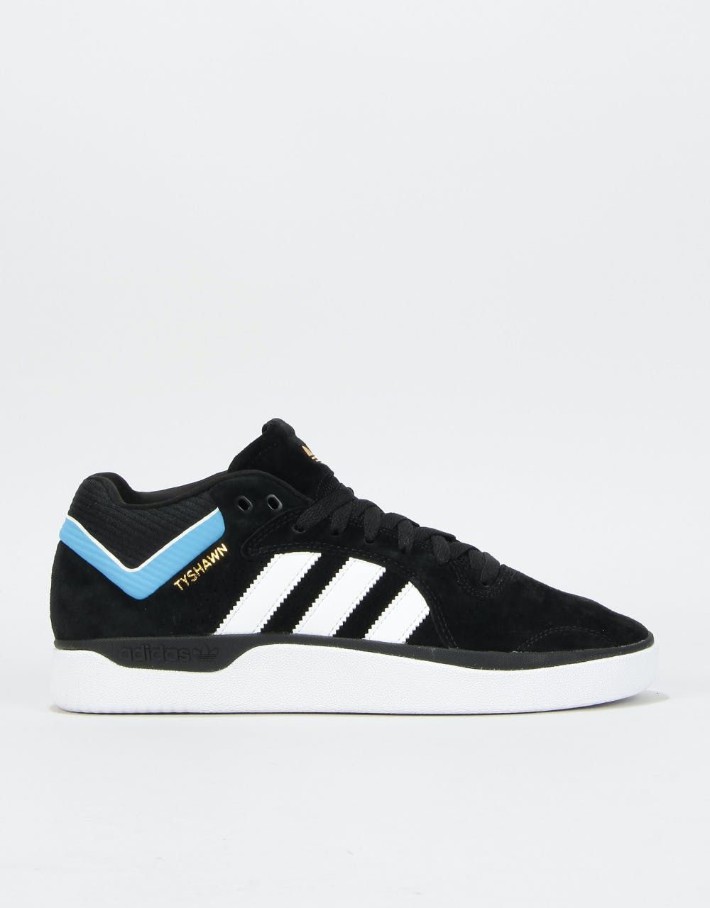 adidas tyshawn white blue