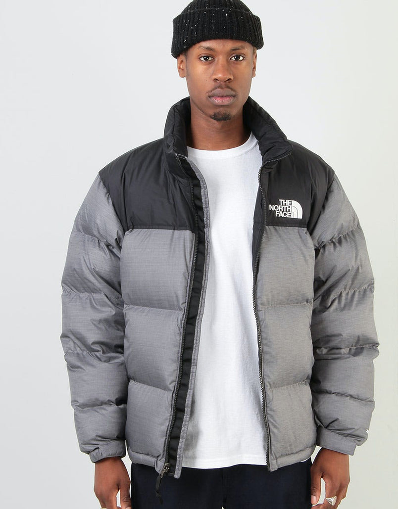 the north face puffer jacket grey