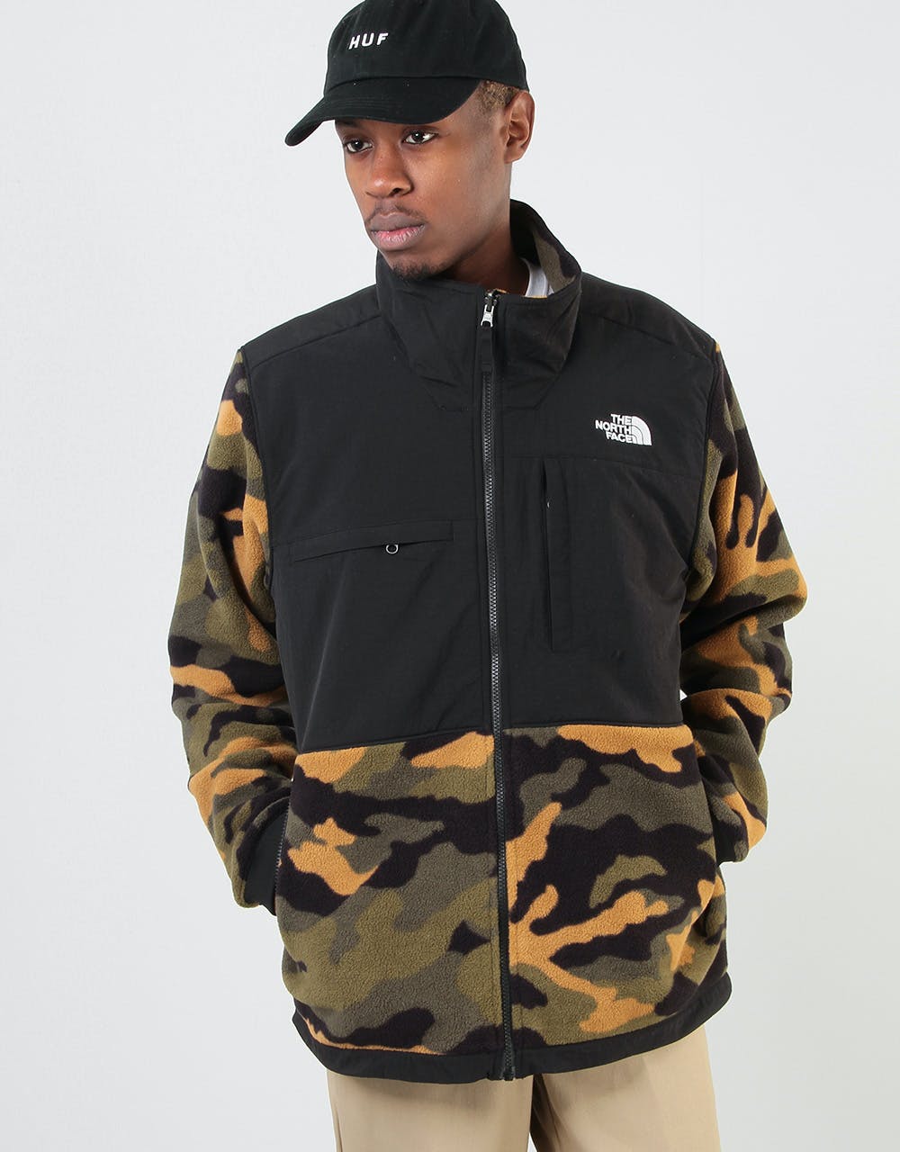 north face fleece camo