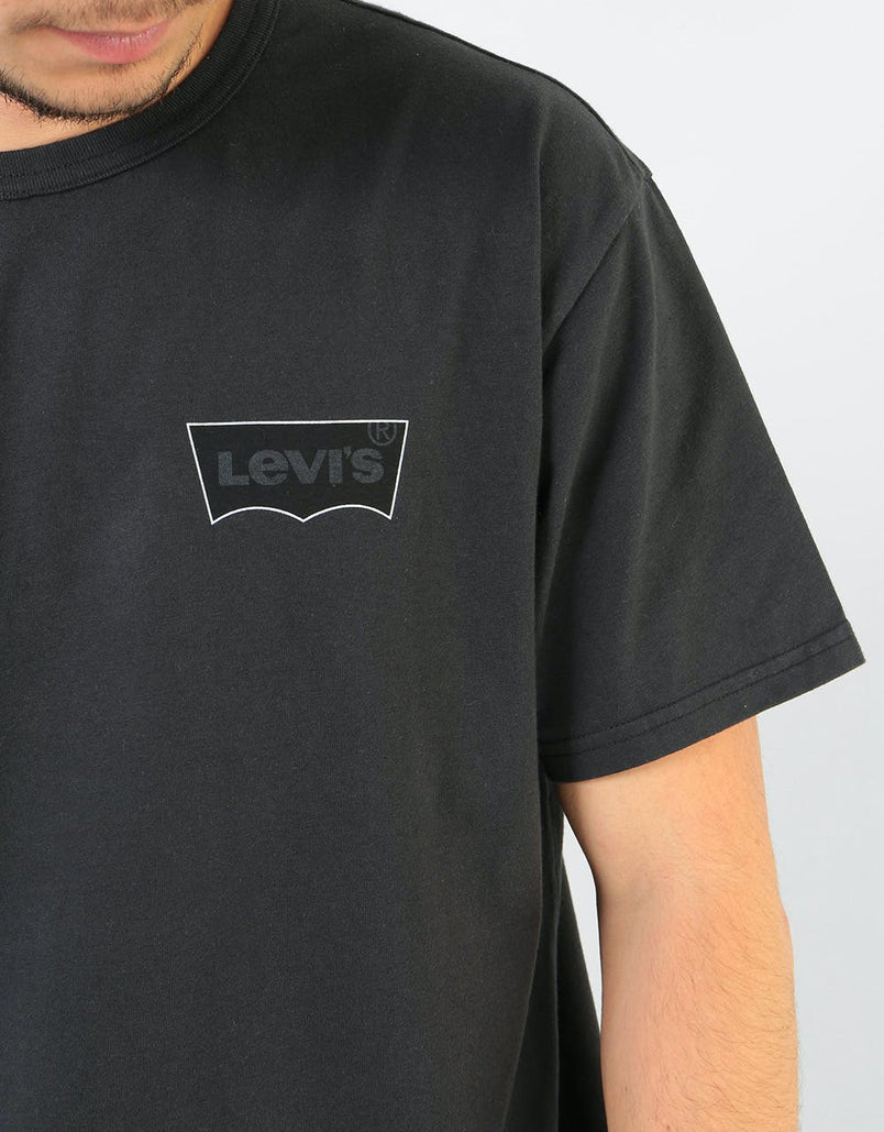 black levi's batwing t shirt