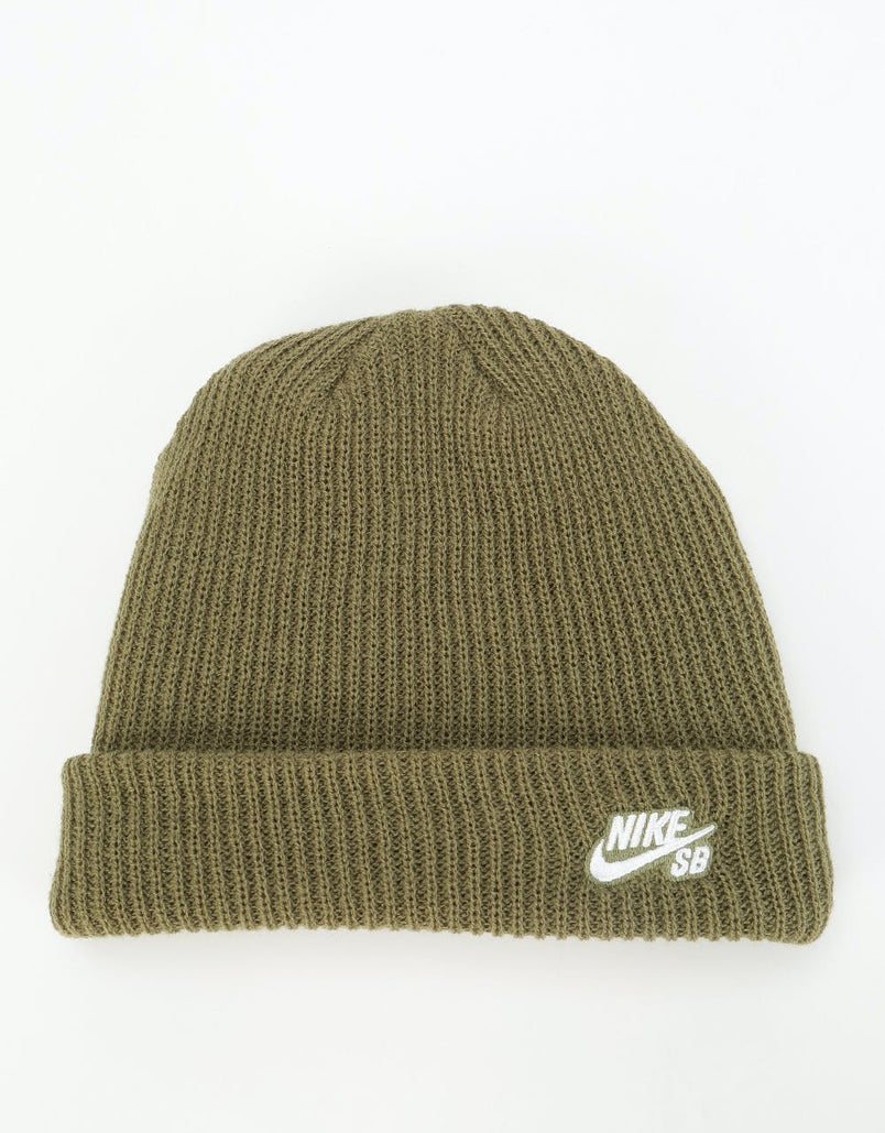 olive green nike beanie