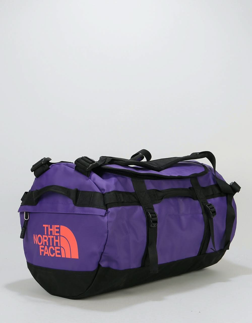 The North Face Base Camp Small Duffel Bag Hero Purple Tnf Black Route One