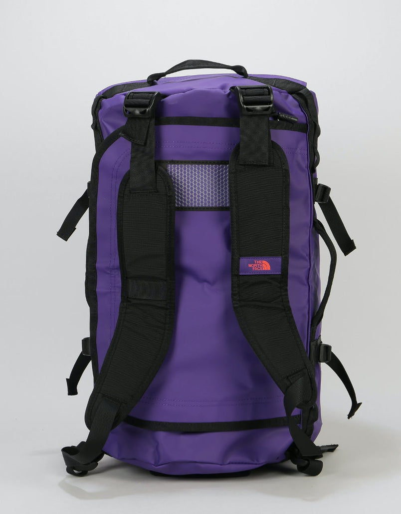 north face duffel purple