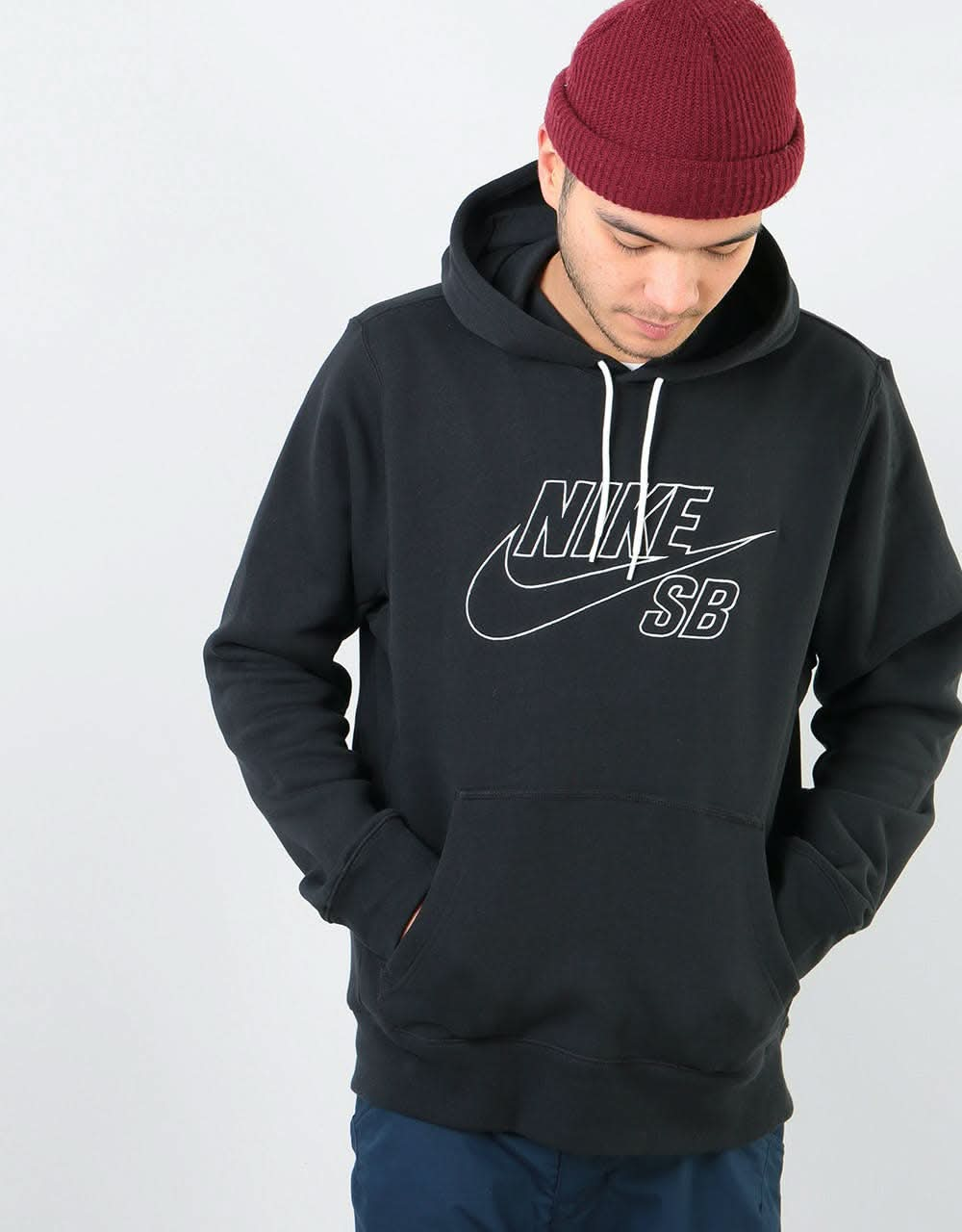 nike sb sweater black