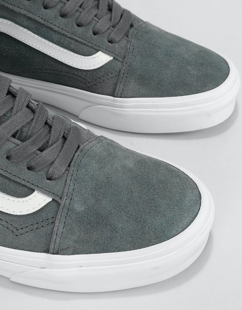 vans old skool soft suede ebony