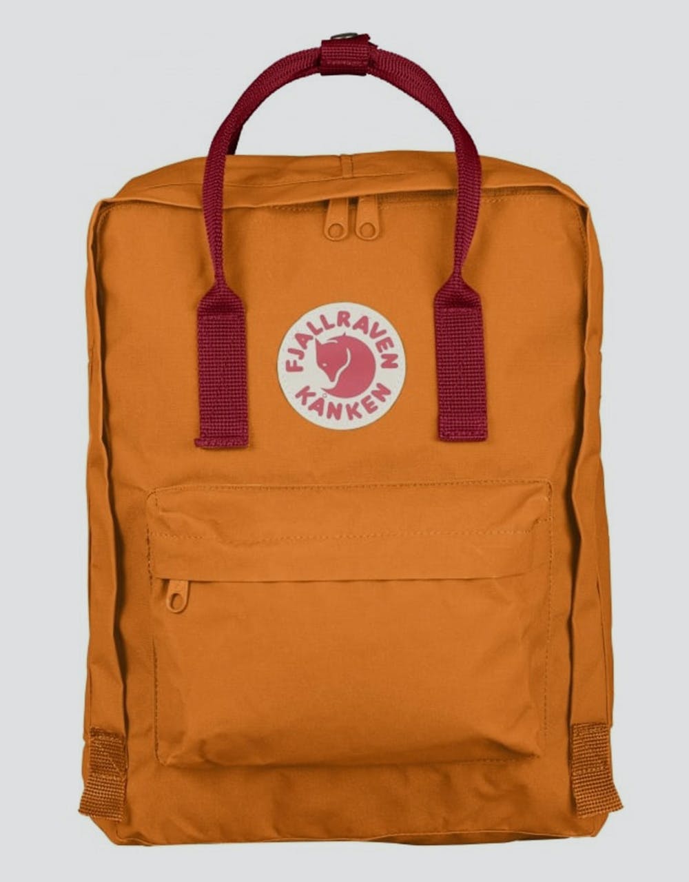 fjallraven kanken orange backpack