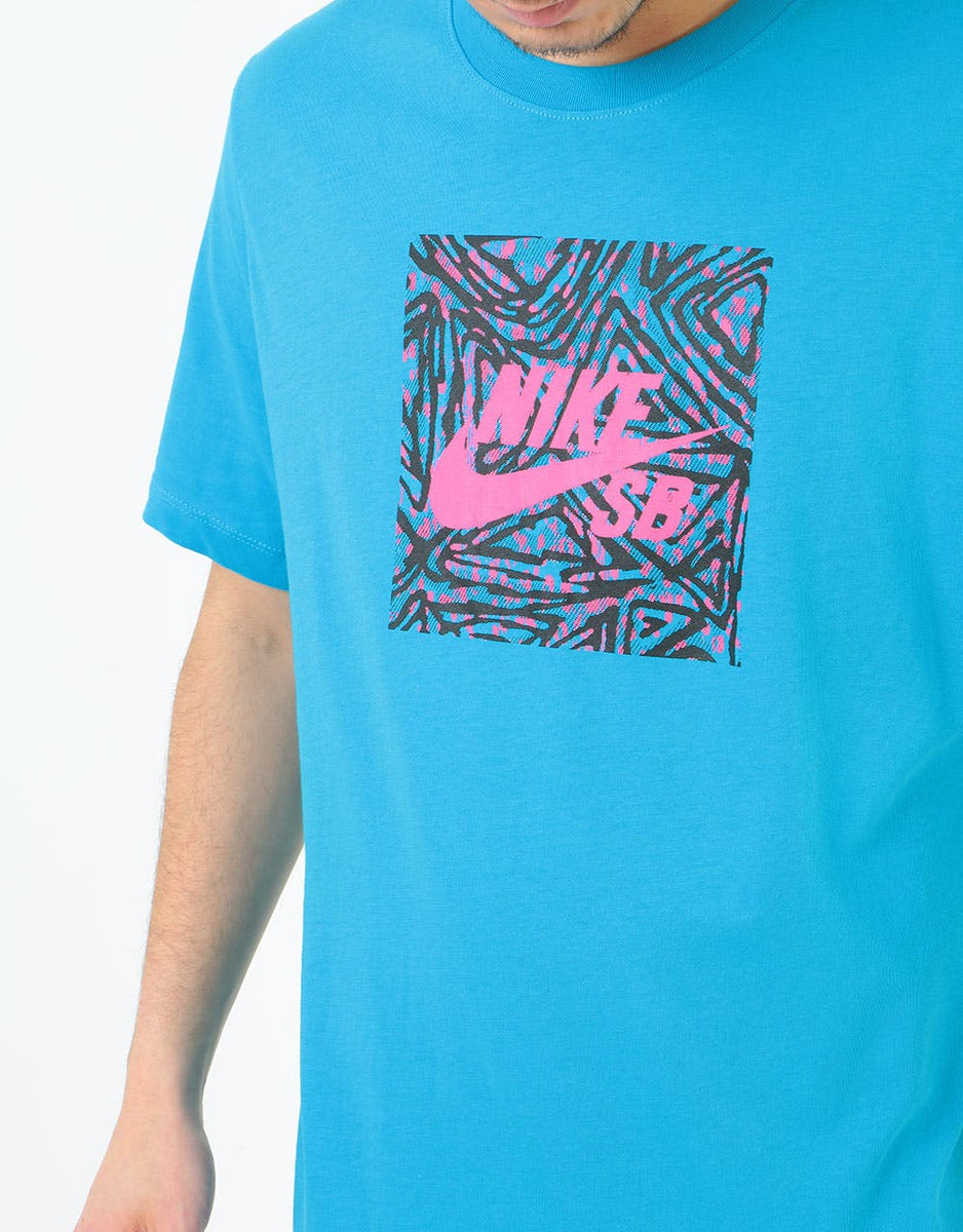 Nike SB Triangle HBR T-Shirt - Laser Blue/Watermelon – Route One