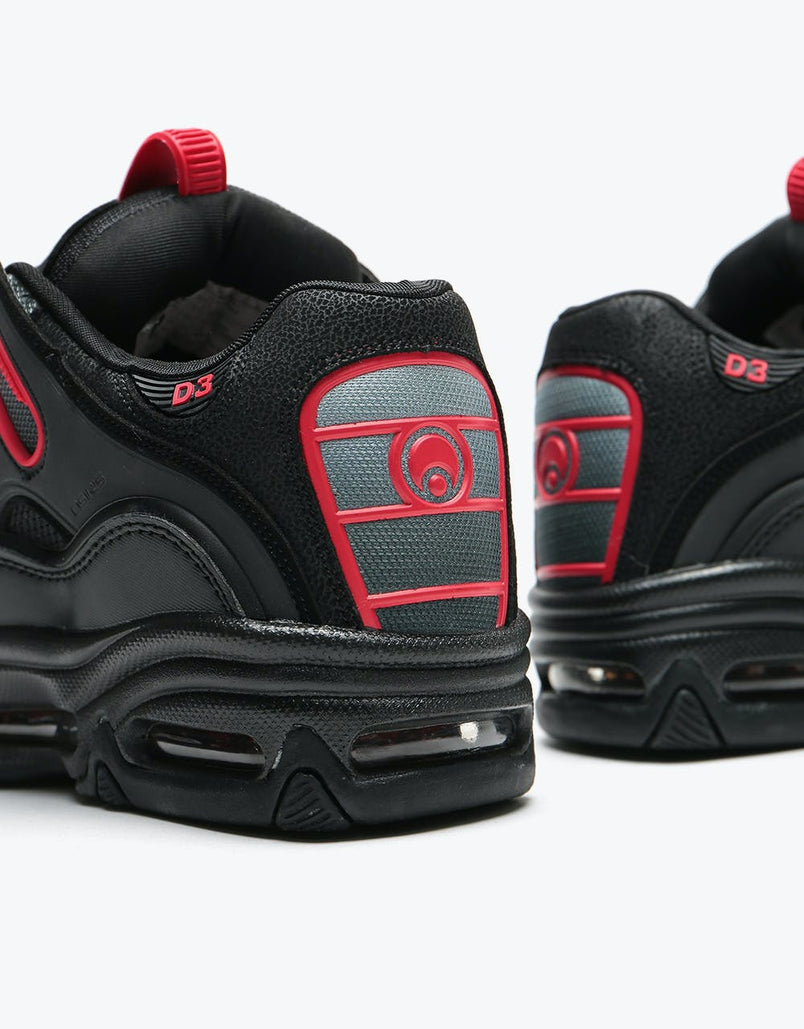 osiris d3 2001 black red