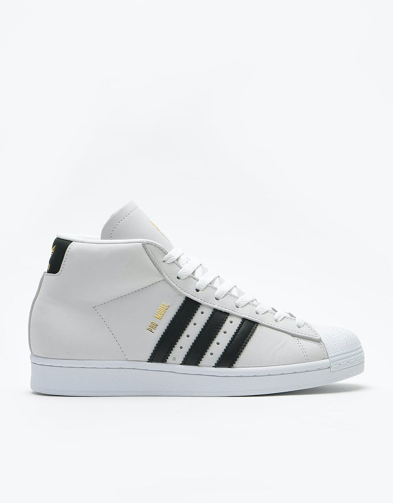 Adidas Pro Model Skate Shoes - White 