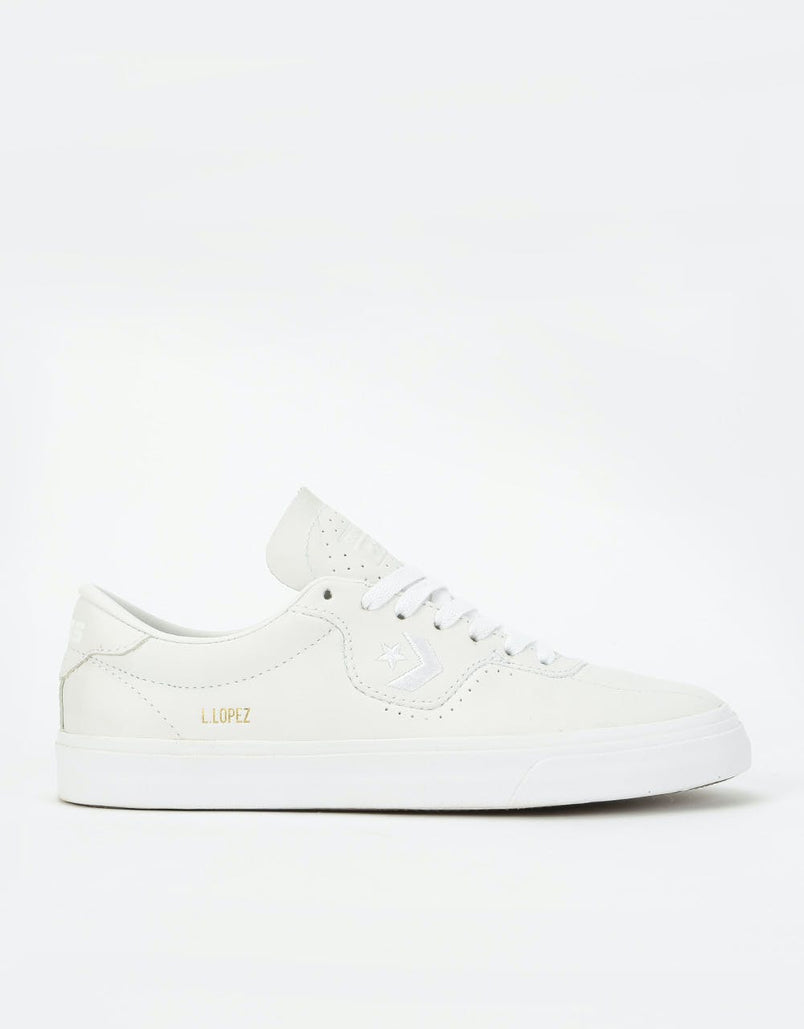 converse leather skate shoes