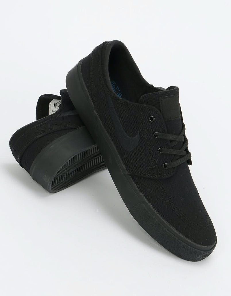 nike sb zoom stefan janoski canvas black