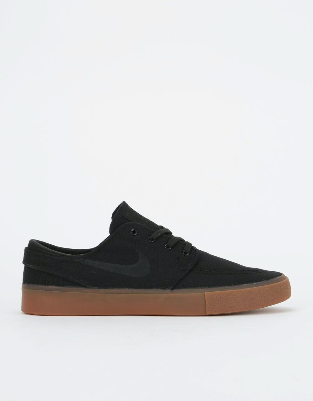 stefan janoski black gum sole