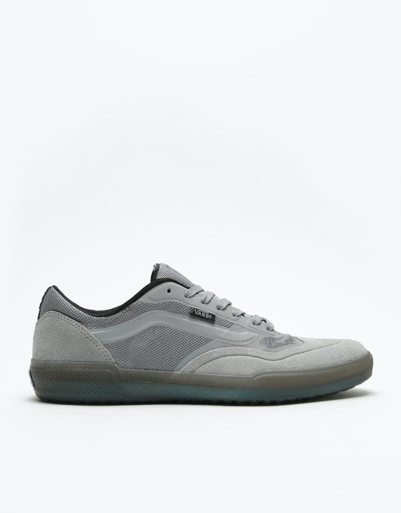 vans grey and teal shoe