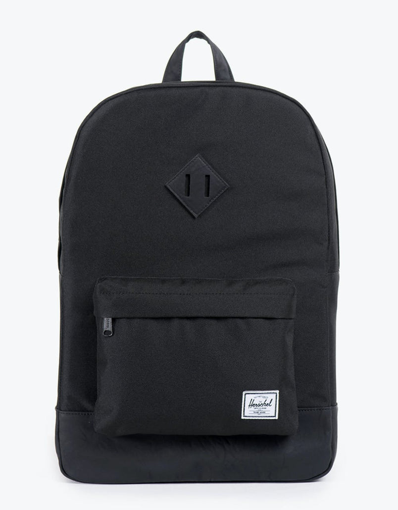 herschel supply co black backpack