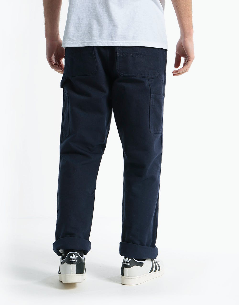 Carhartt WIP Single Knee Pant - Dark Navy (Rinsed) – Route One