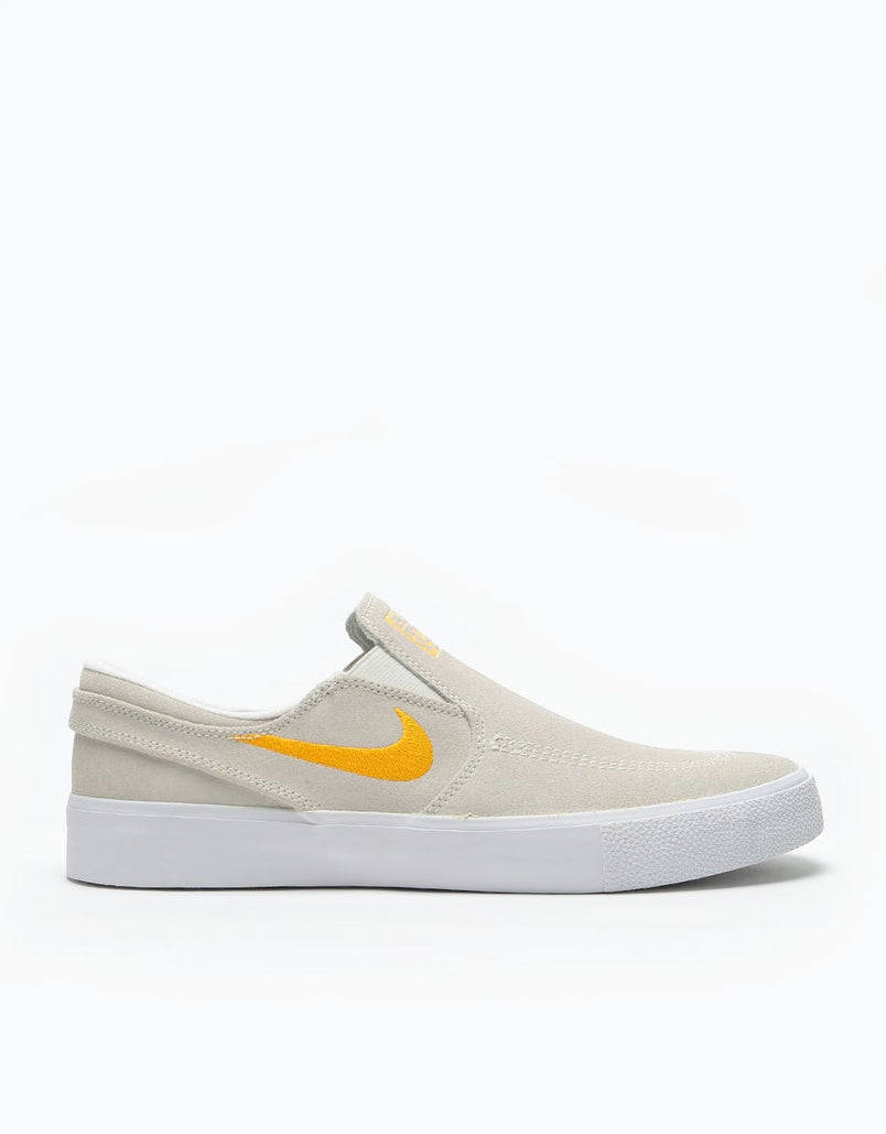 nike sb stefan janoski slip on white