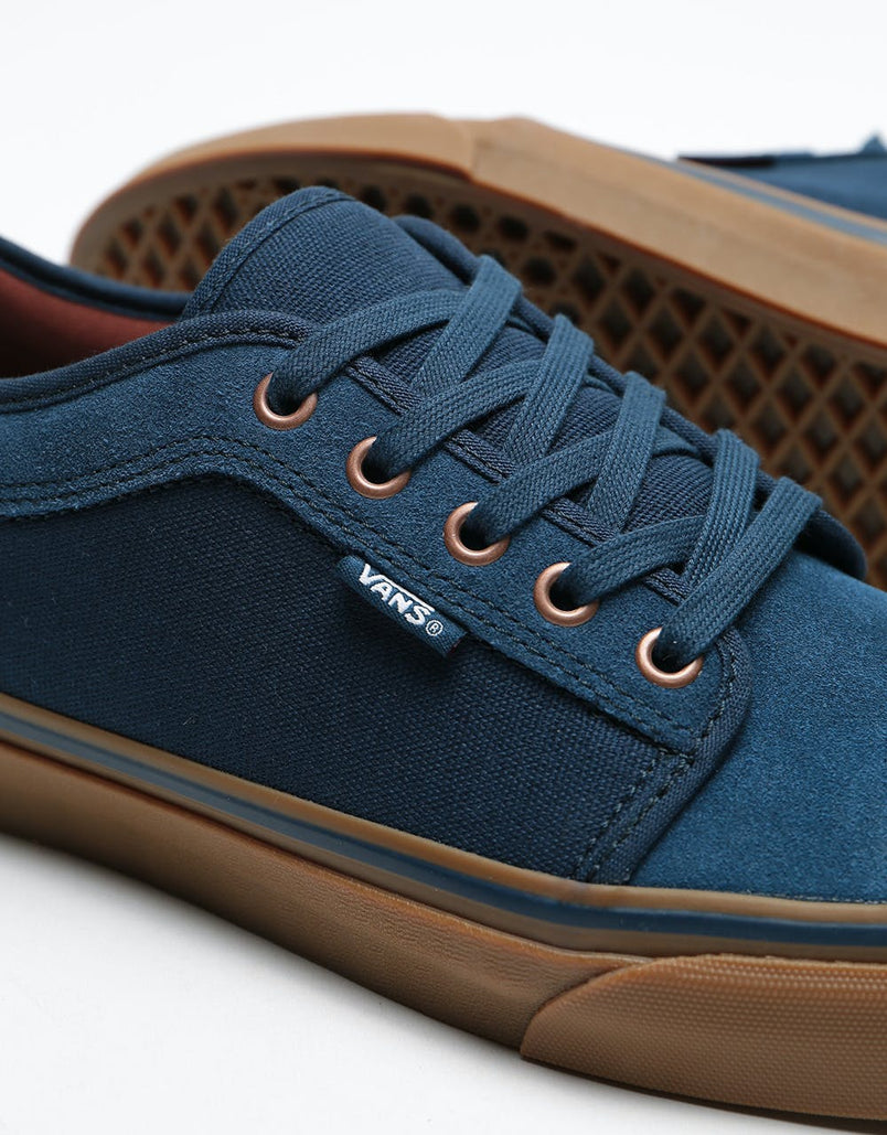 vans chukka low rich navy gum