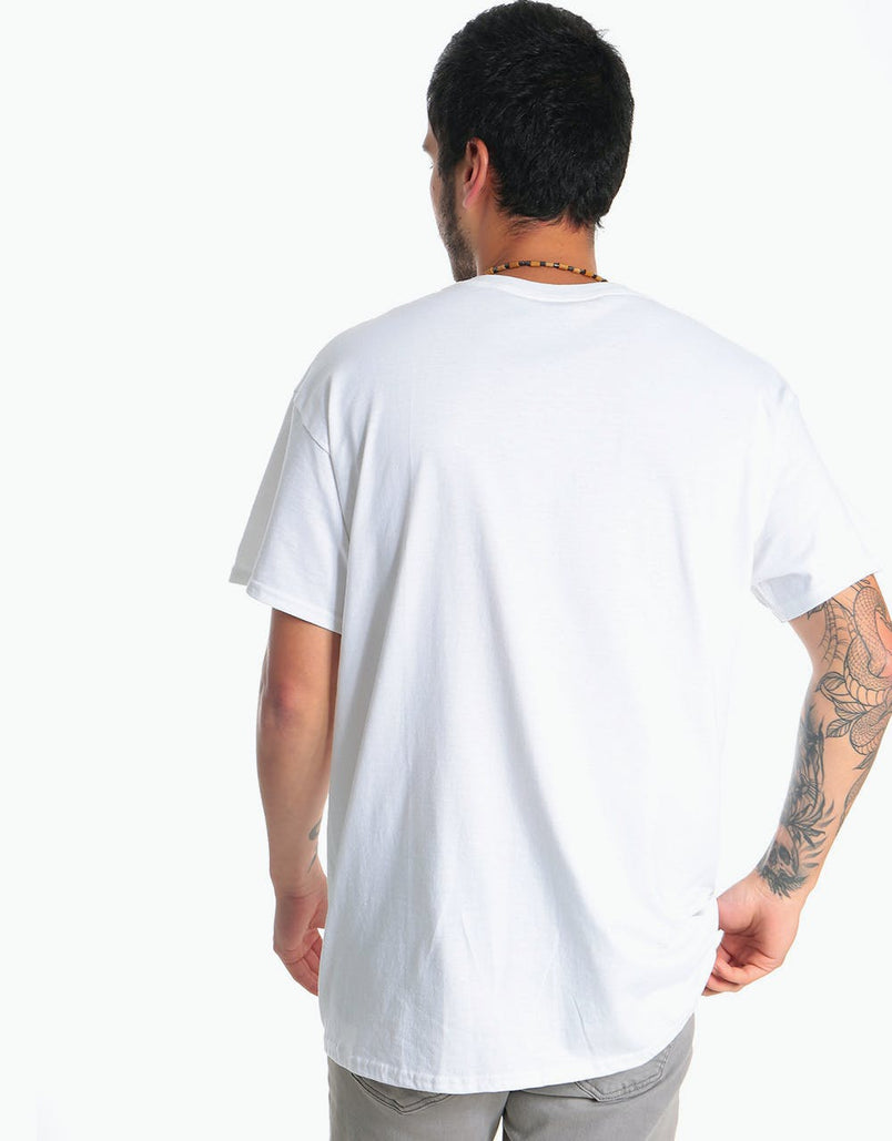 Poetic Collective Half and Half T-Shirt - White – Route One