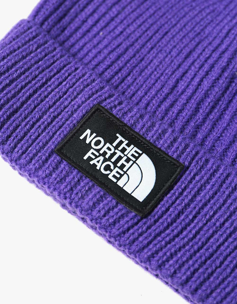 north face purple beanie