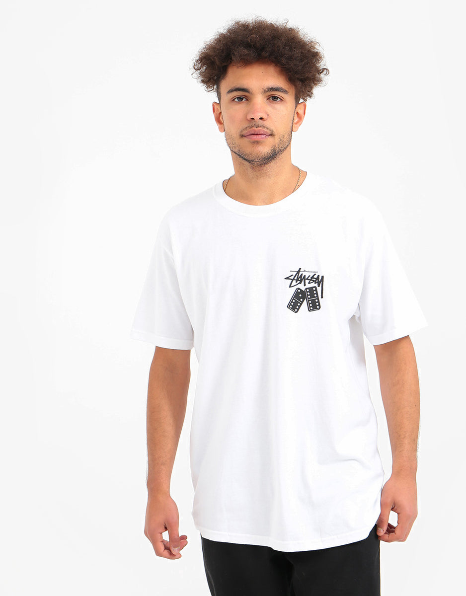 Stüssy Dominoes T-Shirt - White – Route One