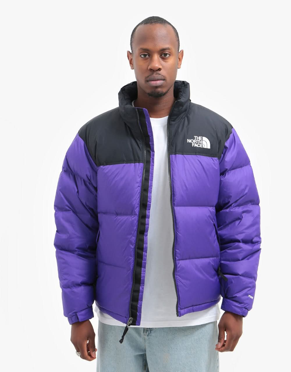 nuptse jacket purple