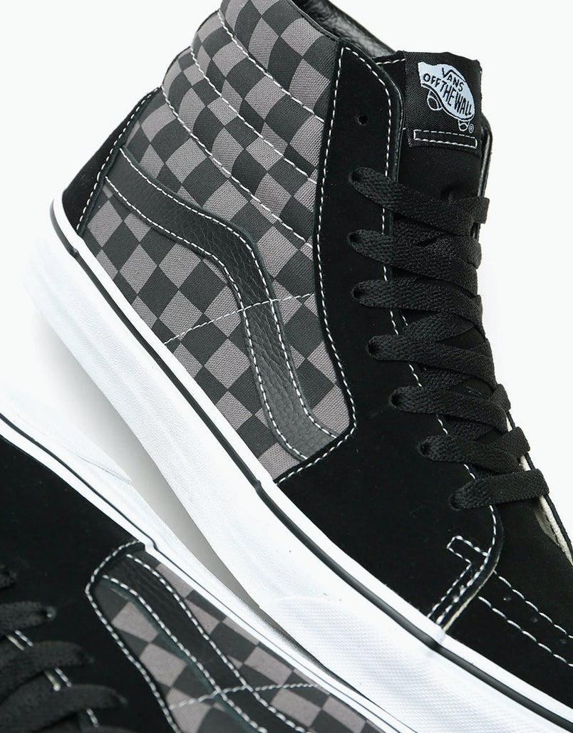 vans sk8 hi skateboarding