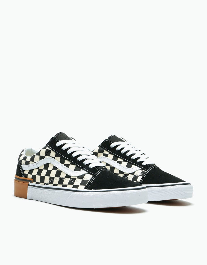 vans checkerboard gum