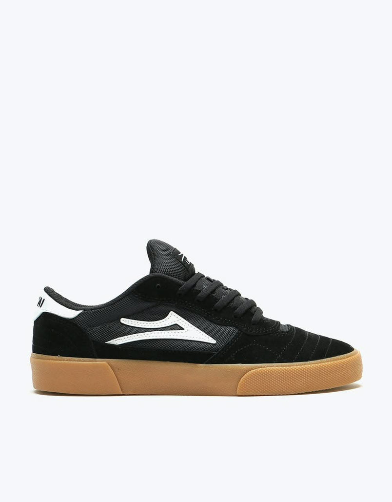 Lakai Cambridge Skate Shoes - Black/Gum 