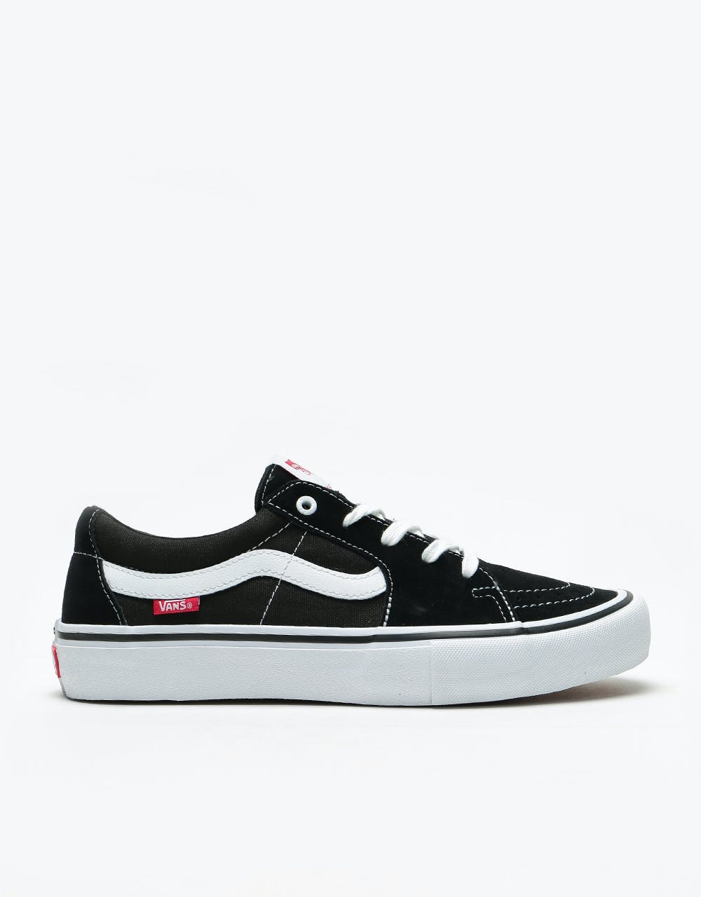 Vans Sk8-Low Pro Skate Shoes - Black 