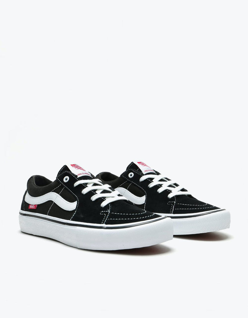 Vans Sk8-Low Pro Skate Shoes - Black 