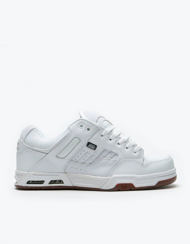 DVS Enduro Heir Skate Shoes - White/Gum 