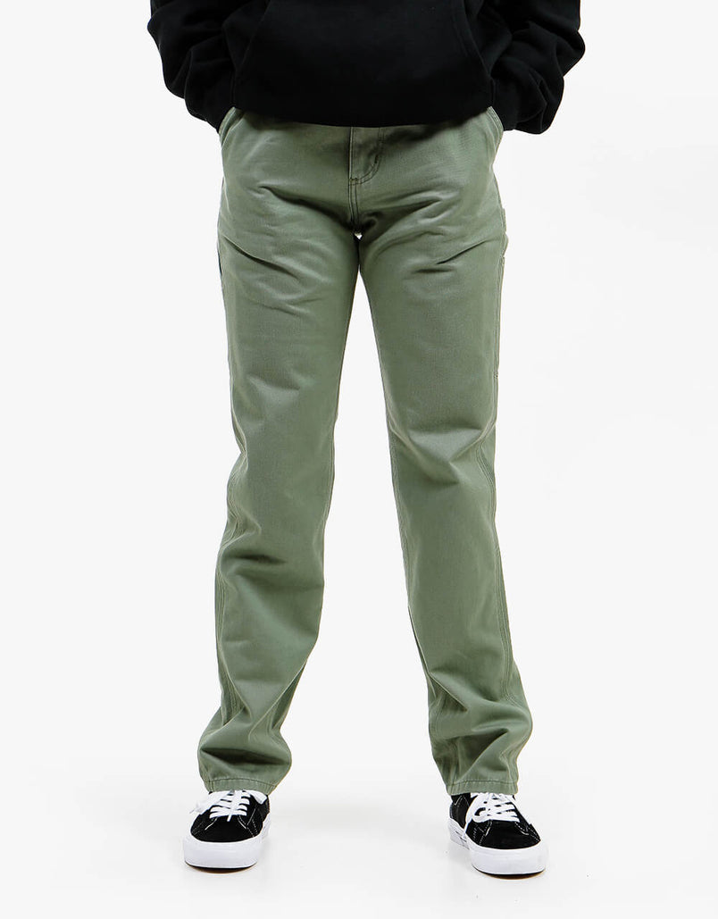 Carhartt WIP Ruck Single Knee Pant - Dollar Green (Stone Washed ...
