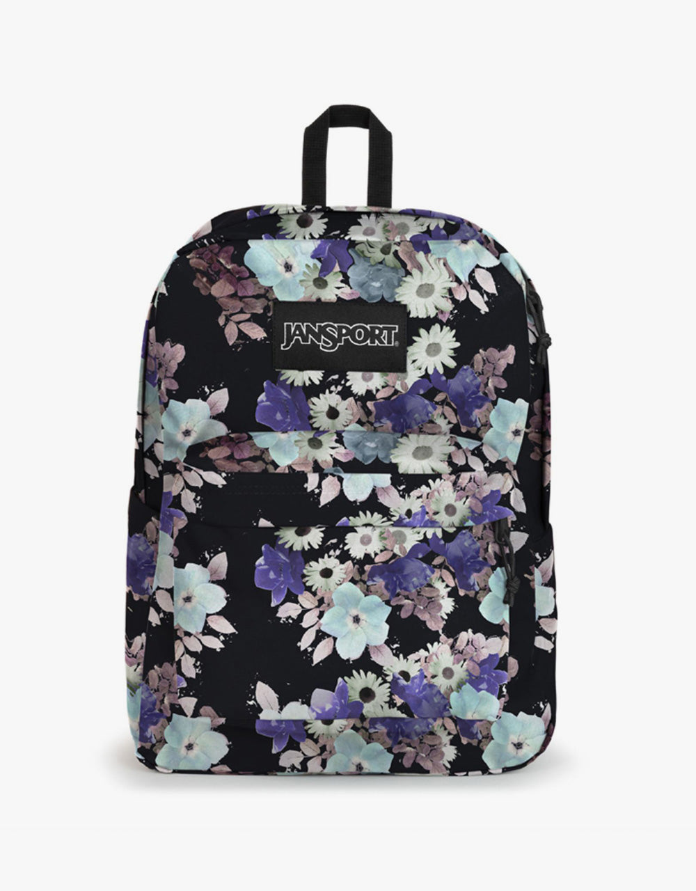 Jansport SuperBreak Plus Backpack - Black/Floral – Route One