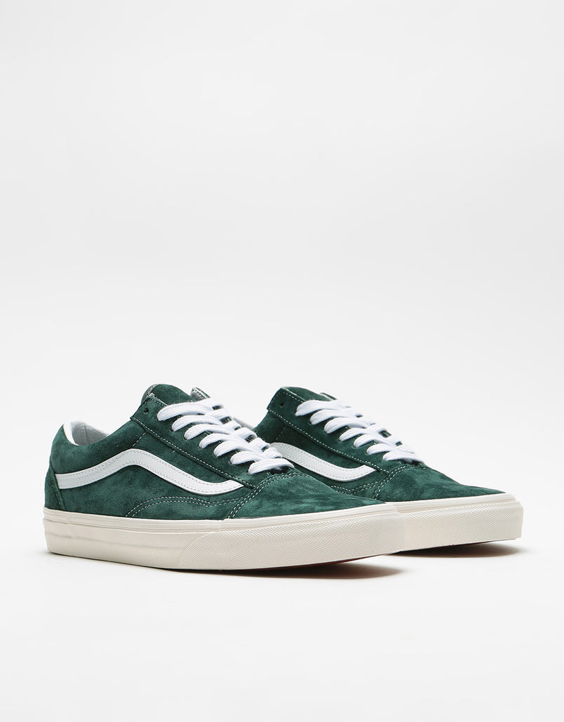 forest green suede vans