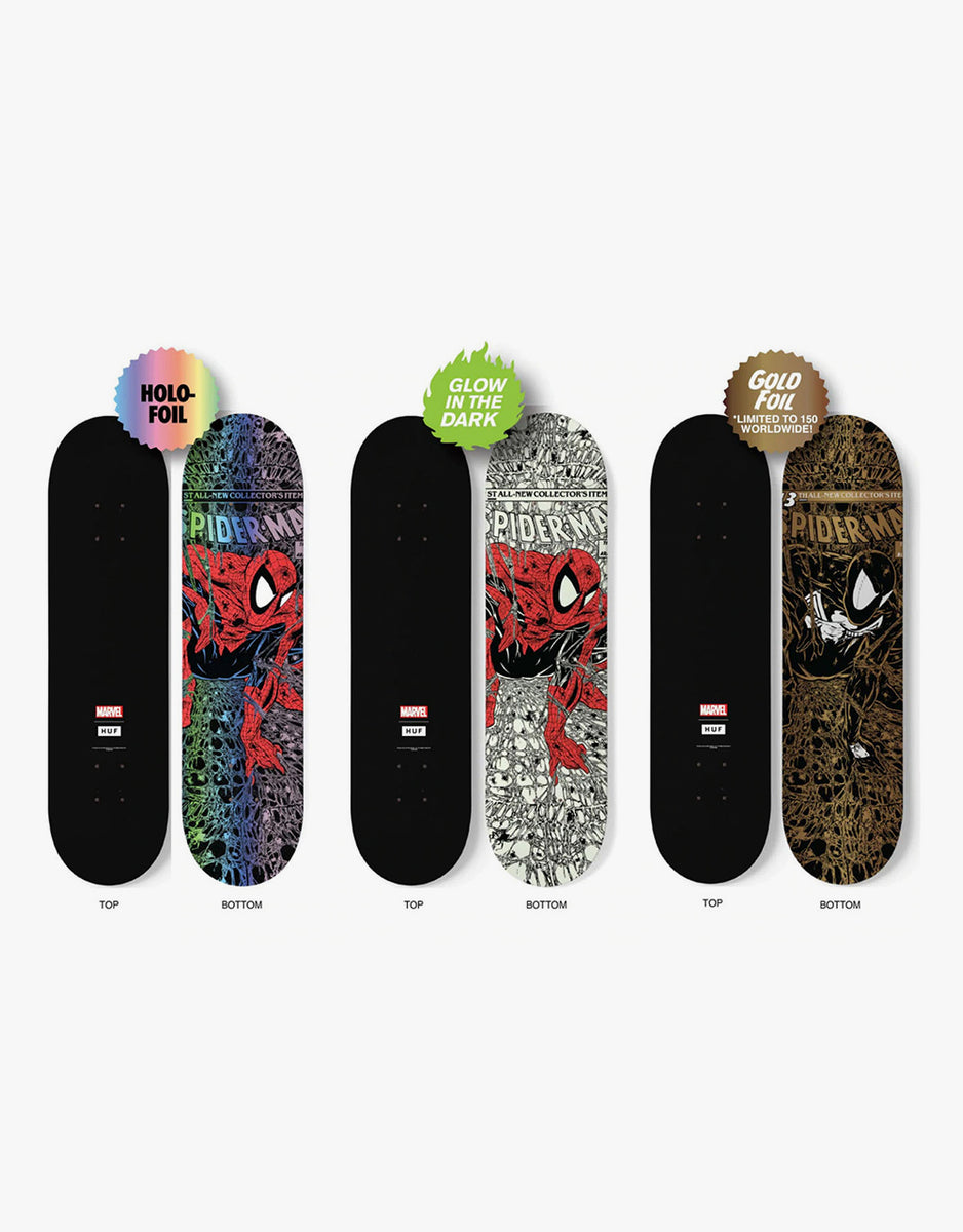 HUF X MARVEL SPIDERMAN DECK スパイダーマン デッキ