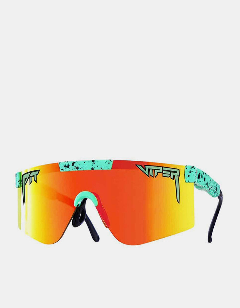 Pit Viper The Originals Glasses - Single Wide - The 1993 / Polarized Rainbow  Mirror - 2nd Choice