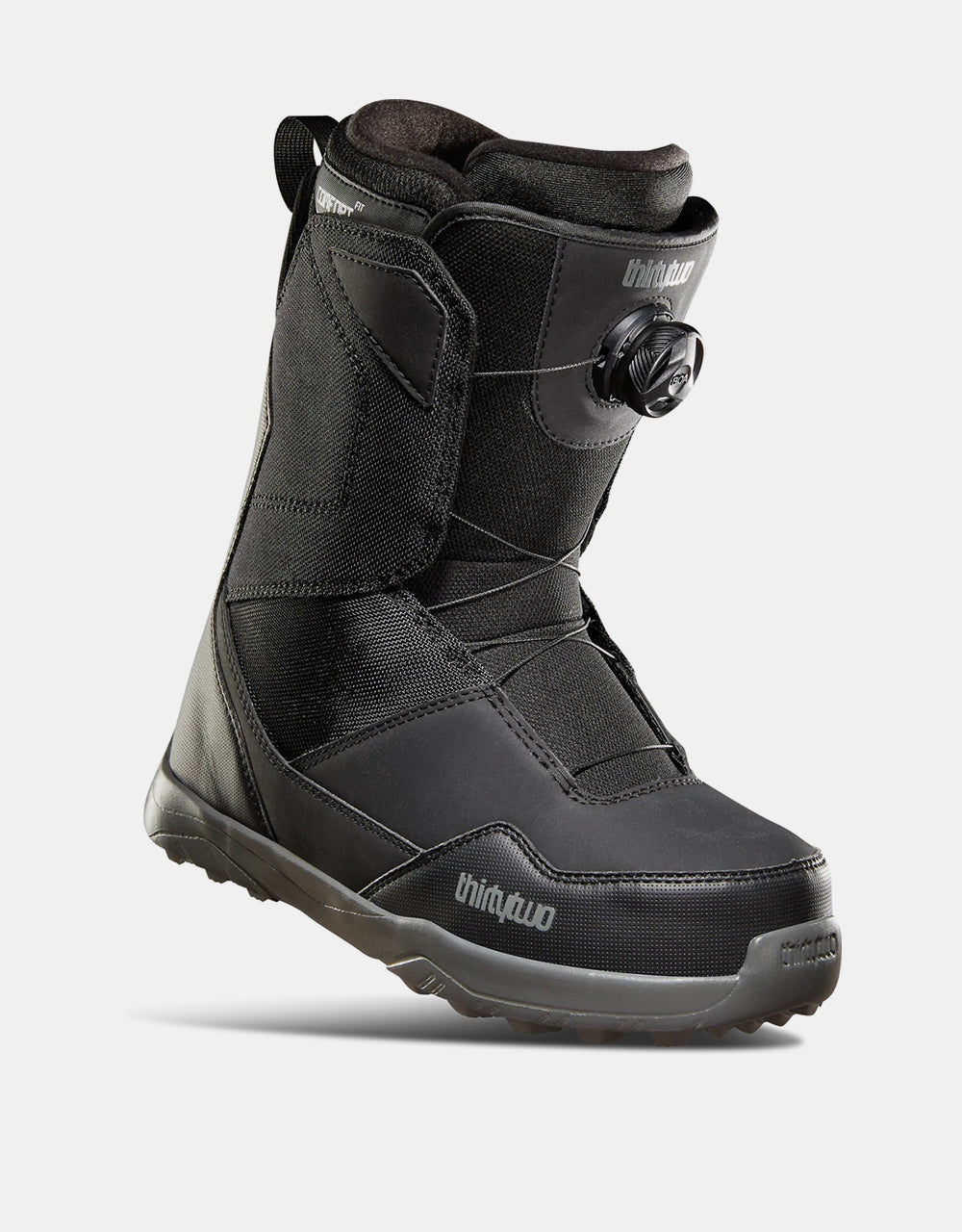 ThirtyTwo x Santa Cruz Lashed 2023 Snowboard Boots - Grey/Black