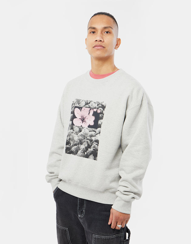 Nike SB Y2K 1/2 Zip Sweatshirt - Grey Heather