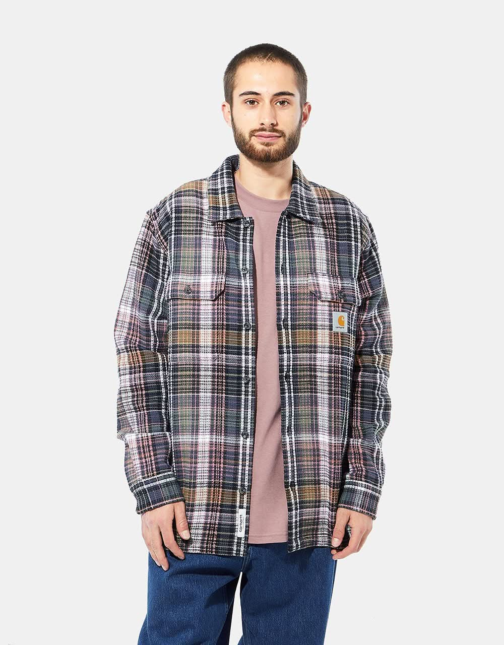 Carhartt WIP L/S Nigel Shirt - (Nigel Check) Lapis – Route One