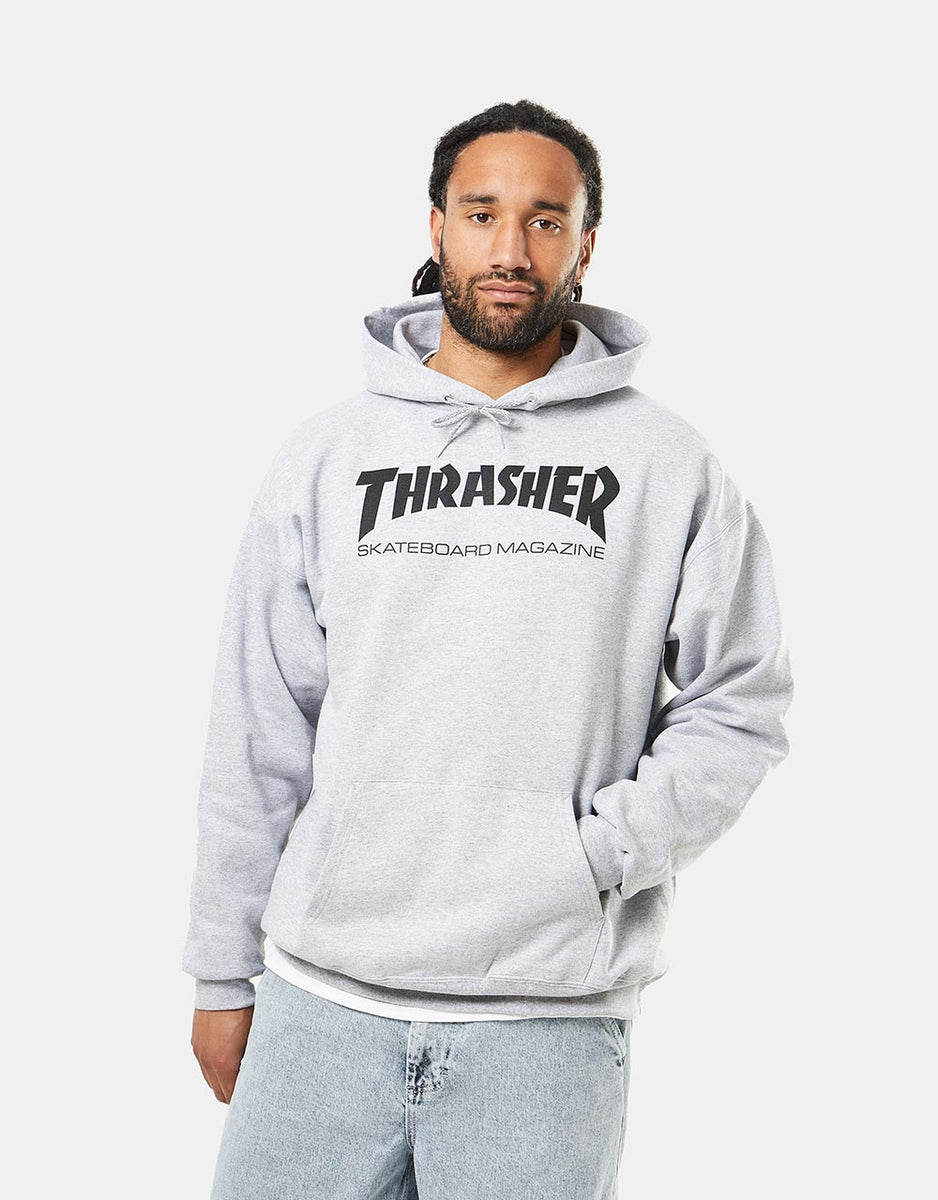 Thrasher Skate Mag Pullover Hoodie - Heather Grey – Route One